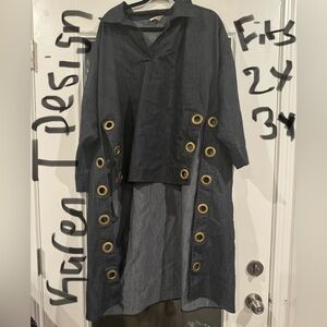 Beautiful Boutique Tunic (black denim)